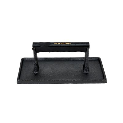 Presse à viande rectangulaire en fonte à Razor