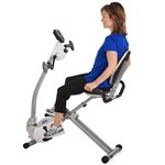 Stamina Recumbent 2 in 1 Upper Body Workout Indoor Stationary Exercise Bike