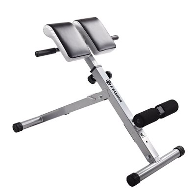 Banc d’hyperextension 2014 Stamina, noir