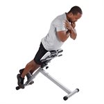 Banc d’hyperextension 2014 Stamina, noir