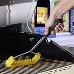 MR.BAR-B-Q U-Shaped Nylon Bristle Grill Brush