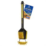MR.BAR-B-Q Triple Action Nylon Bristle Brush