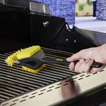 MR.BAR-B-Q Triple Action Nylon Bristle Brush