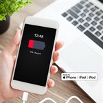 NüPower câble USB-A à Lightning MFI de 1.5m (5 pi) Blanc