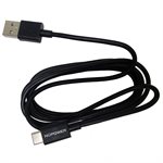 NÜPOWER 1.5m USB Type C to USB 2.0 Charge Cable, Black