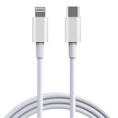 NUPOWER 1.5M USB-C to Lightning MFI Cable White