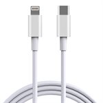 NUPOWER 1.5M USB-C to Lightning MFI Cable White