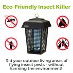 Flowtron 1 Acre Outdoor 40W Bug Zapper, Electronic Insect Killer 