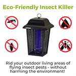 Flowtron 1.5 Acre Outdoor 40W UV Bug Zapper, Electronic Insect Killer 