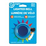 Brightz Lighted Bell - Blue with Multicolor LEDs