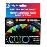 Éclairage de rayons de vélo Brightz Pattern Select