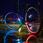 Barre lumineuse Brightz pour vélo - Couleur au choix - Éclairage de cadre