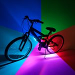 Barre lumineuse Brightz pour vélo - Couleur au choix - Éclairage de cadre