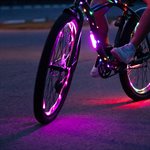 Barre lumineuse Brightz pour vélo - Couleur au choix - Éclairage de cadre