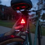 Feu arrière Brightz à DEL rouges et jaunes avec 7 modes