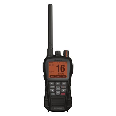 Cobra Bluebound 650 VHF Hand Held Radio - Black