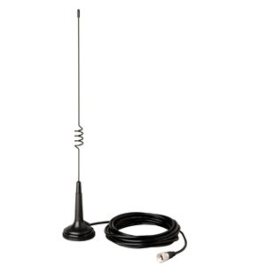 Antenne BP Cobra 18,5 po à montage magn., noire