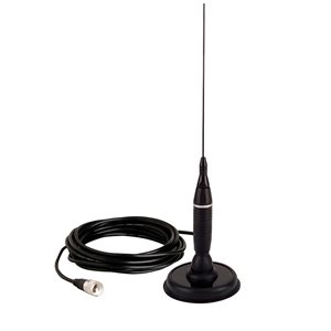 Antenne BP Cobra 42 po à montage magnétique noire