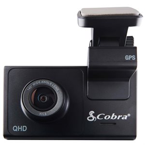 Camera de bord Cobra SC 200D double vue noire
