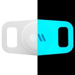AirTag Case-Mate Dog Collar Mount - Clear Glow-in-the-Dark