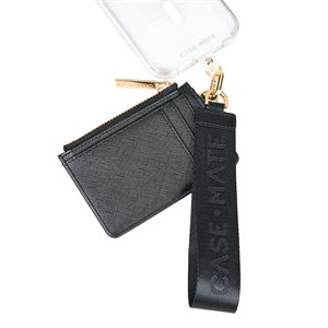 Case-Mate Phone Wristlet with Wallet, Black