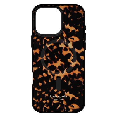 Coque Kate Spade pour iPhone 16 Pro Max - Ecaille de tortue - avec MagSafe