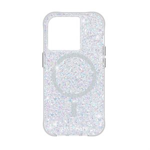 Case-Mate Twinkle Disco case with MagSafe for iPhone 15 Pro, Iridescent