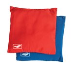 Lot de 8 poches de rechange pour Cornhole de Triumph 8 poches (6"x6", 12.5oz) en microfibre avec bac – Rouge et bleue