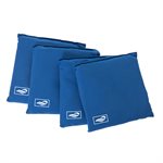 Lot de 8 poches de rechange pour Cornhole de Triumph 8 poches (6"x6", 12.5oz) en microfibre avec bac – Rouge et bleue