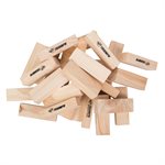 TRIUMPH Jumbo Fun Size Tumble Tower Wooden Stacking Block Game