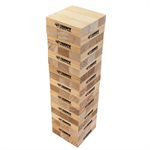TRIUMPH Jumbo Fun Size Tumble Tower Wooden Stacking Block Game