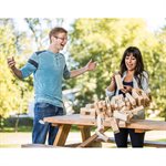 TRIUMPH Jumbo Fun Size Tumble Tower Wooden Stacking Block Game