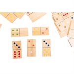 Ens. dominos en bois de pin 28 pcs pelouse TRIUMPH