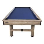 AMERICAN LEGEND 90" Brookdale Pool Rustic Finish Modern Billiard Table