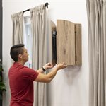 Escalade Dublin Bristle Dartboard, Steel Tip Darts and Cabinet Set