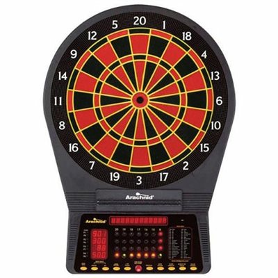 Escalade Arachnid Cricket Pro 750 Electronic Dart Board with 8-Player Score LED Display Escalade Arachnid Cricket Pro 750 Electronic Dart Board with 8-Player Score LED Display