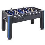 ATOMIC 58" Azure LED Light Up Foosball Soccer Arcade Table Black