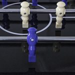 ATOMIC 58" Azure LED Light Up Foosball Soccer Arcade Table Black