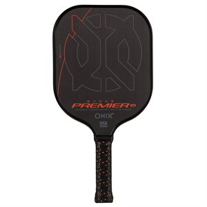 Raquette de Pickleball ONIX Evoke Premier Pro - carbon brut 14 - noir