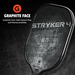 ONIX Stryker 4 Graphite Black Pickleball Paddle