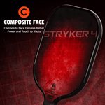 ONIX Stryker 4 Composite Red Pickleball Paddle