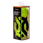 ONIX Fuse G2 Outdoor Balls 3-Pack - Neon Green