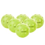 Balles de pickleball d'extérieur ONIX Fuse G2 - Vert fluo (paquet de 6)