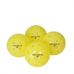 ONIX Dura Fast 40 Outdoor Balls 4-Pack - Yellow