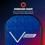 ONIX Recruit V3 Pickleball Paddle Blue / Red