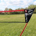 Ensemble de badminton 4 joueurs noir / rouge ZUME GAMES