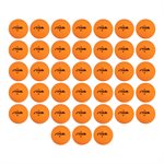 Balles de tennis de table STIGA 1 étoile orange (paquet de 38)