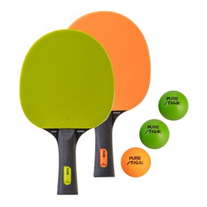 Ensemble STIGA Pure Color Advance pour 2 joueurs