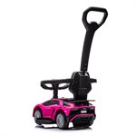 Voiture jouet Lamborghini 3 en 1 pour enfants à pousser