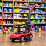 Freddo Lamborghini 3-in-1 Ride On Toy Car - Red